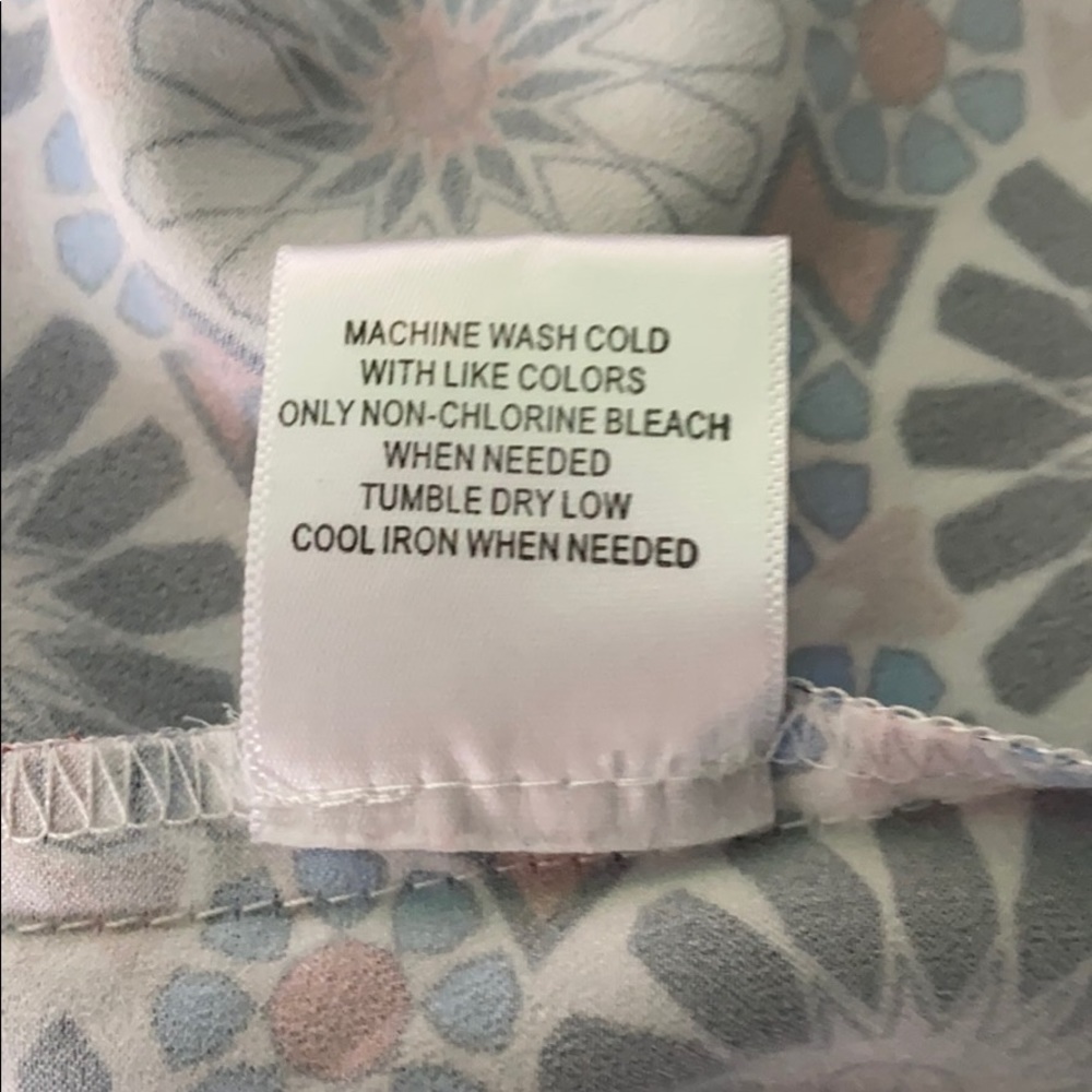 Modcloth Printed Ruffle Top S - Picture 6 of 6